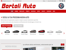 Tablet Screenshot of bortoliauto.it